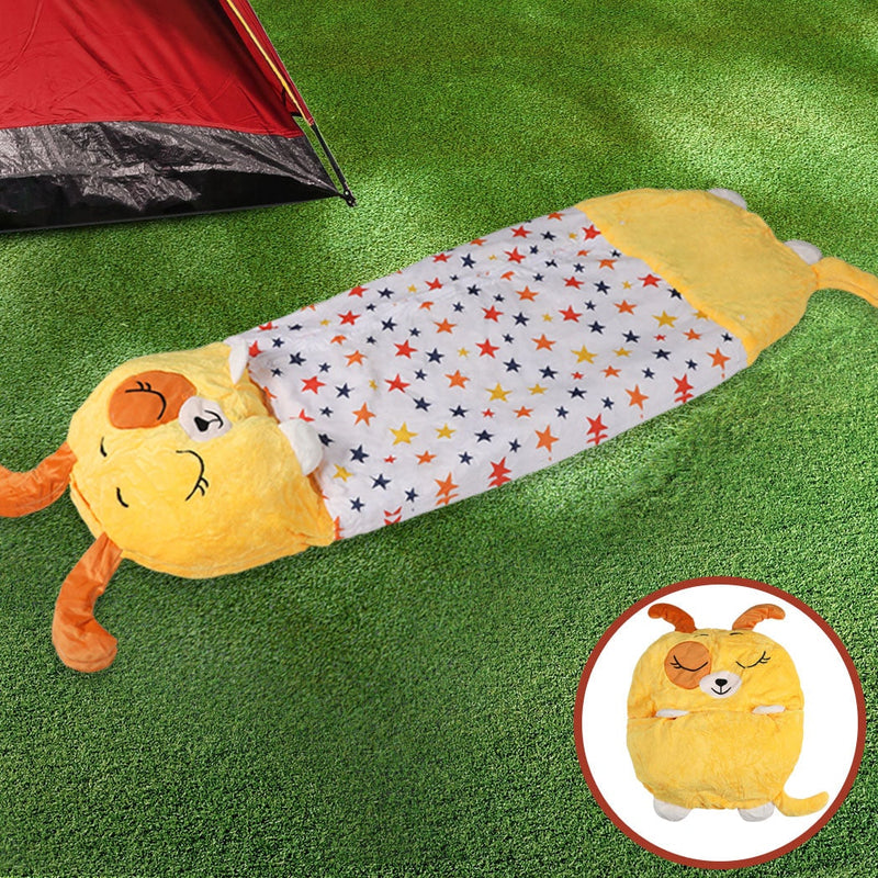 Mountview Sleeping Bag Child Pillow Stuffed Toy Kids Bags Gift Toy Dog 180cm L