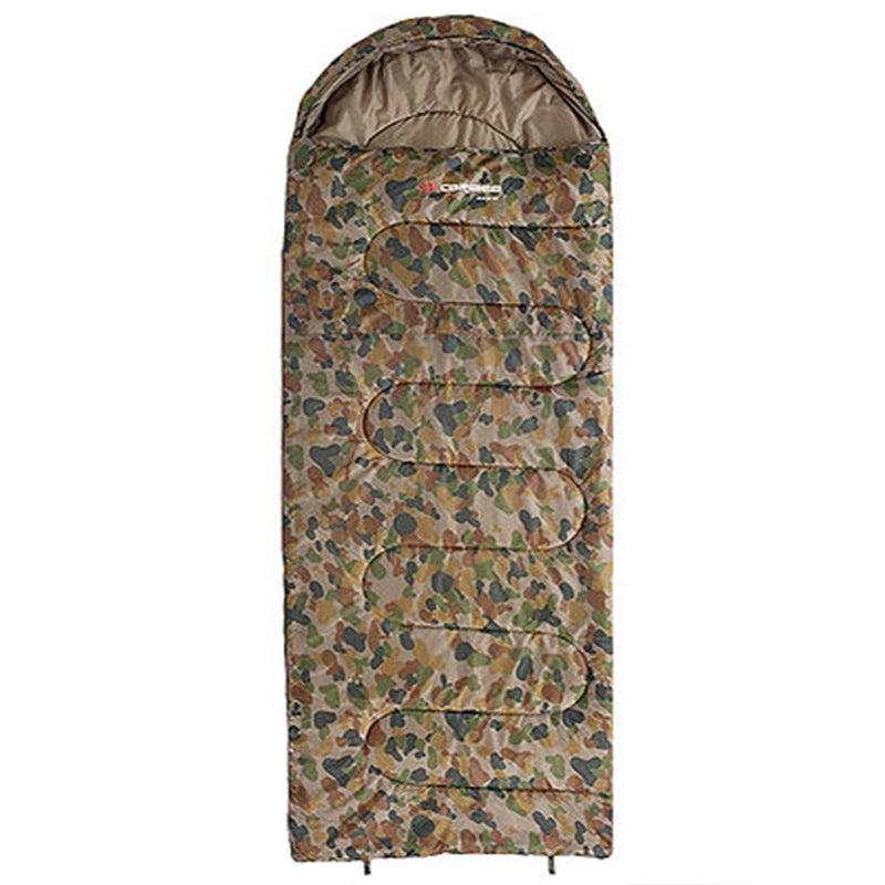 Caribee 5426 Back Country Jumbo (+5C) Auscam Sleeping Bag