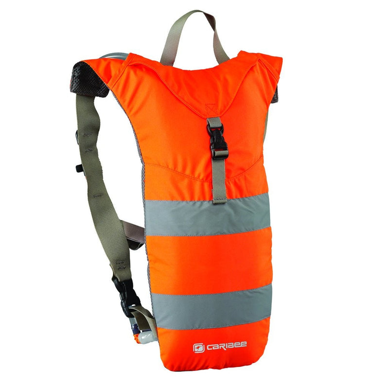 Caribee 6324 Nuke 3L Hi Vis Hydration Orange Pack Backpack