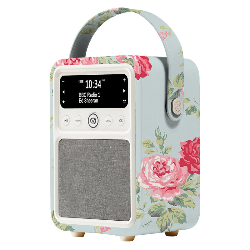 VQ Monty DAB+ Digital FM Radio/Bluetooth Speaker Cath Kidston Antique Rose