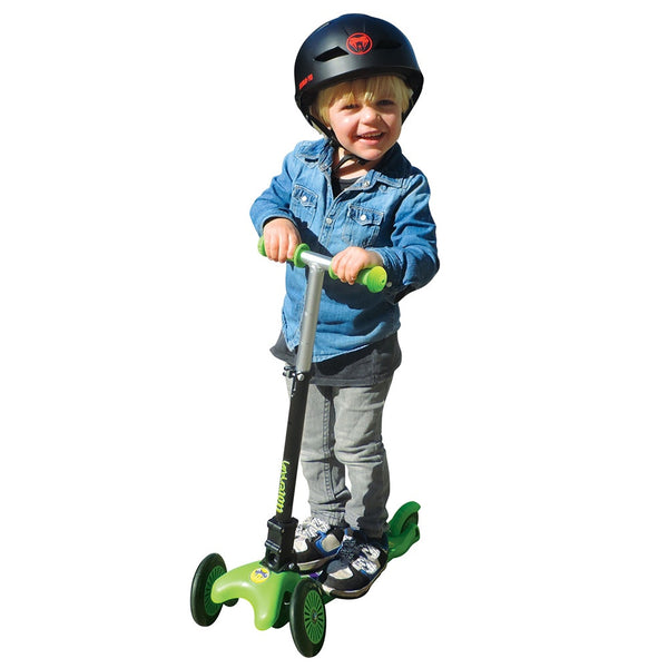 Adrenalin Skate Kids Trio Junior Tilt Steer 3 Wheel Lightweight/Foldable Scooter