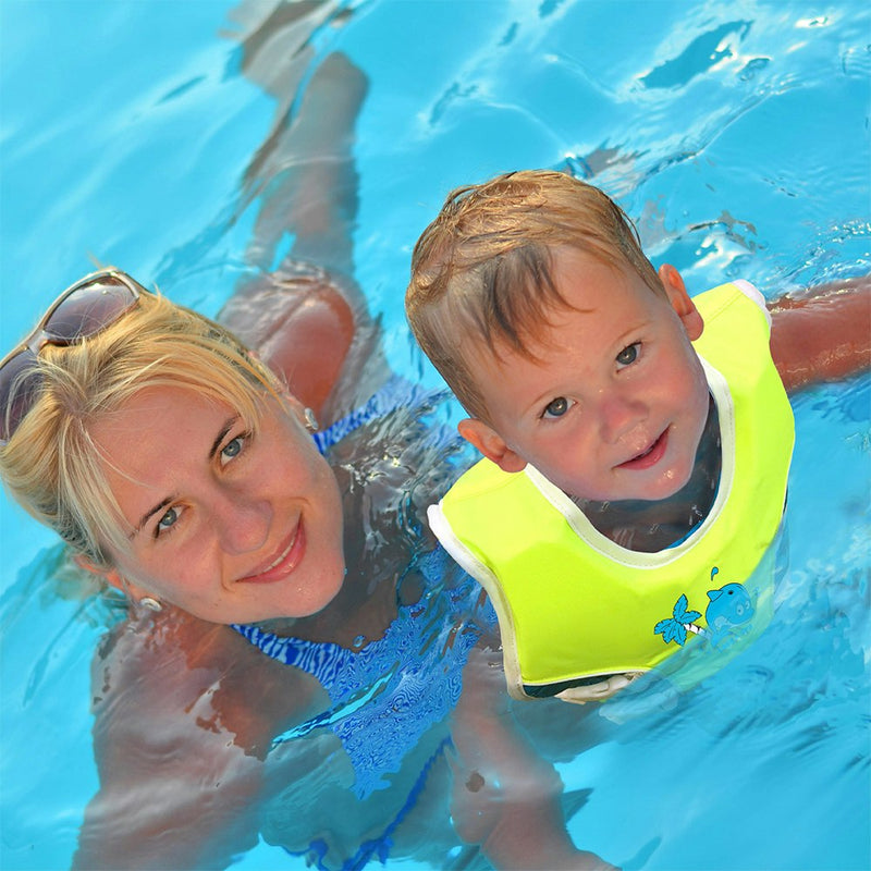 Land & Sea Sports Beach/Pool Children Swimming Aid Float Vest Large Junior 6-8y