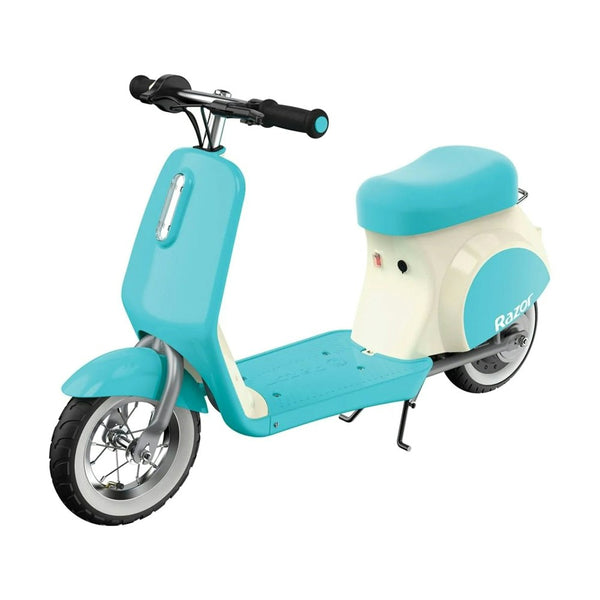 Razor Pocket Mod Petite Electric Powered Scooter/Ride On Blue Kids/Children 7y+