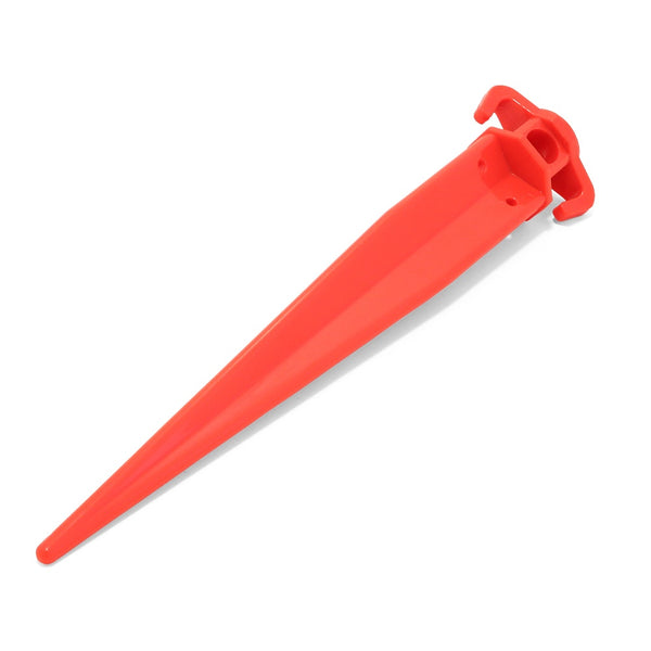 Coghlans Camping Stakes Outdoor 28cm Ground Spike Tent/Awning Peg Accessory Red