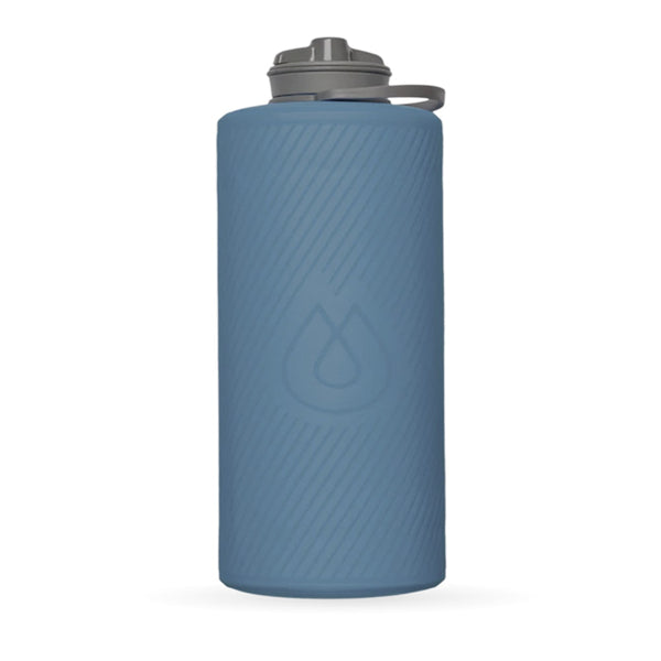 Hydrapak Flux Outdoor/Hiking Flexible Water Drink Bottle/Flask Tahoe Blue 1L