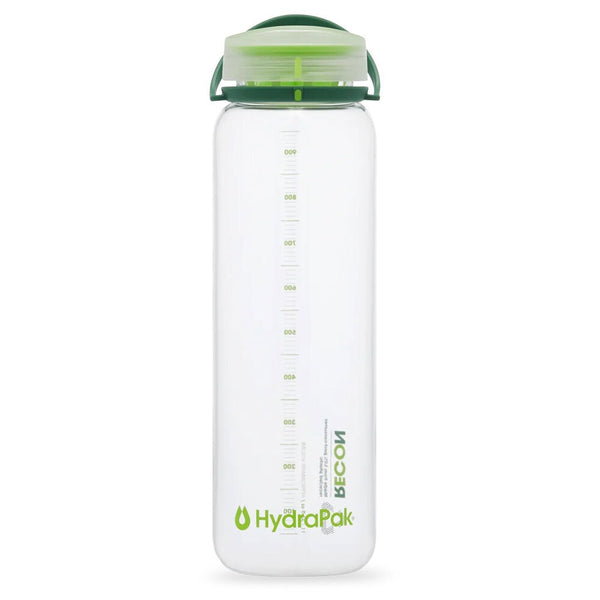 HydraPak 1L Recon Confetti Drink Bottle Hydration Water Container Evergreen/Lime