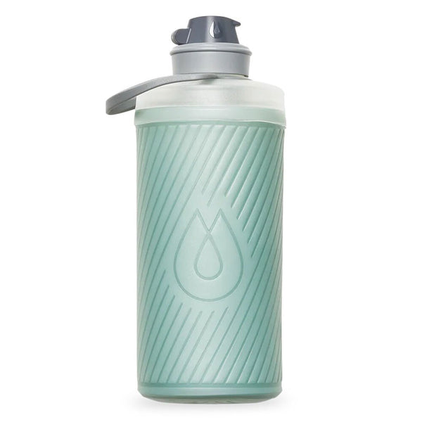 HydraPak Reusable 1L Flux Water Bottle Outdoor Drinking Container Sutro Green