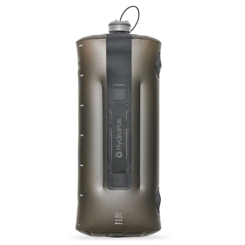 Hydrapak Ultra-Light 6L Seeker Water Storage Drinking Container Mammoth Grey