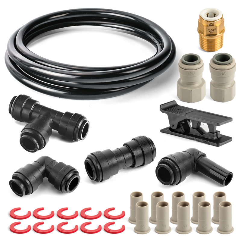 John Guest Caravan Plumbing Repair Kit Black