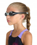 Arena Spider Junior Kids Swimming Goggles - Smoke/Grey/Black (Ages 6-12)