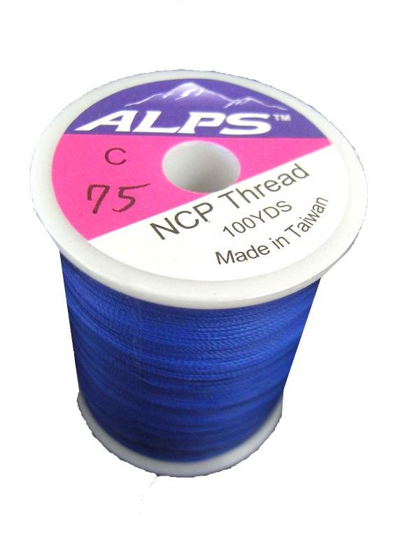 Alps 100yds of Navy Blue Rod Wrapping Thread - Size C (0.2mm) Rod Binding Cotton
