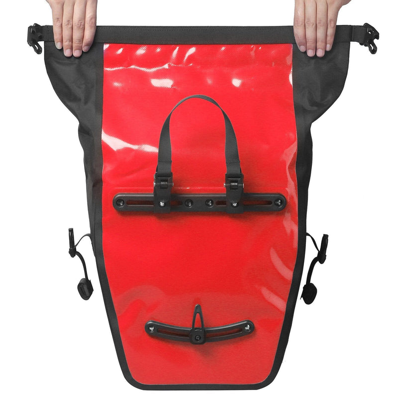 Sahoo 20L Single Rear Pannier Bike Bag - Size  40 x 33 x 17cm Red