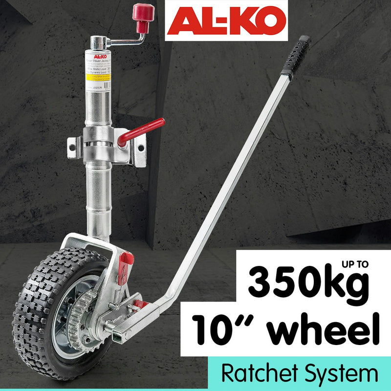 Alko 10 inch Trailer Boat Manual Jockey Wheel