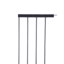 Levede Baby Safety Gate Adjustable Pet Stair Barrier 30cm Door Extension Black