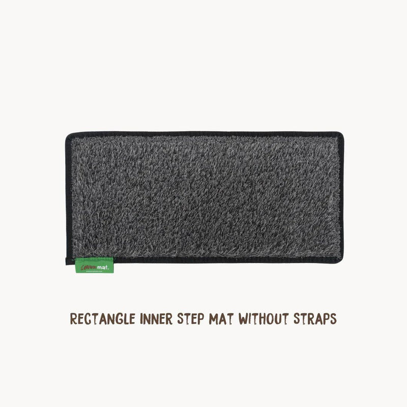 MUK MAT RECTANGLE STEP DARK GREY