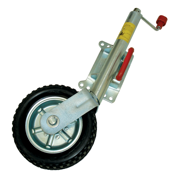 AL-KO 10" Swivel Jockey Wheel 200mm - Solid Tyre