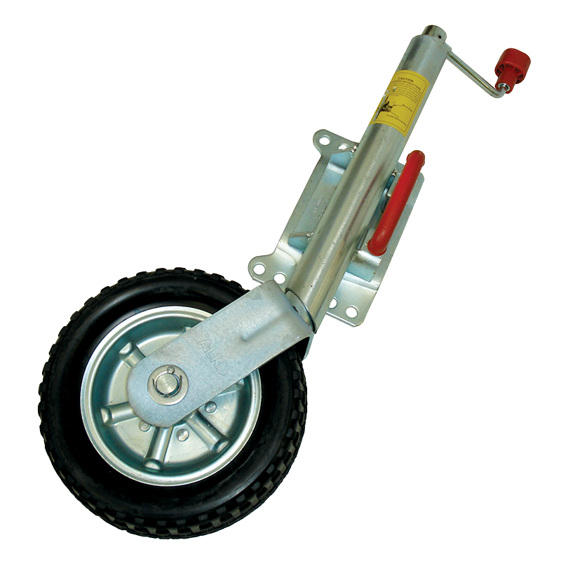 AL-KO 10" Swivel Jockey Wheel 200mm - Solid Tyre