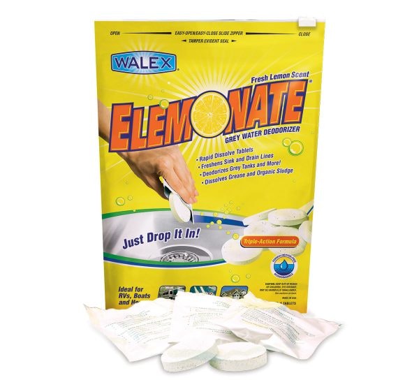 Walex Elemonate® Grey Water Deodorizer Fresh Lemon Scent