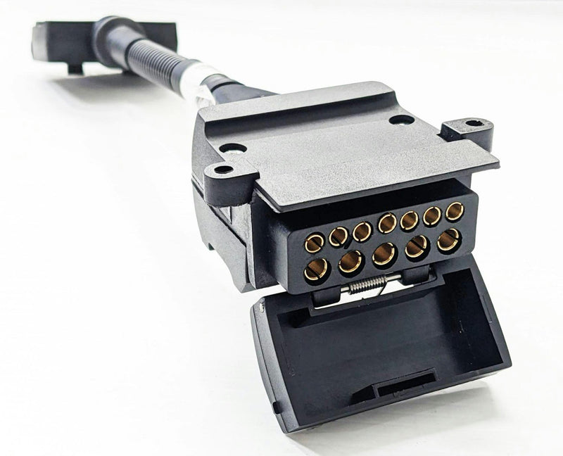 LPT 12V 7 Pin Male to 12 Pin Female Caravan Plug Adaptor