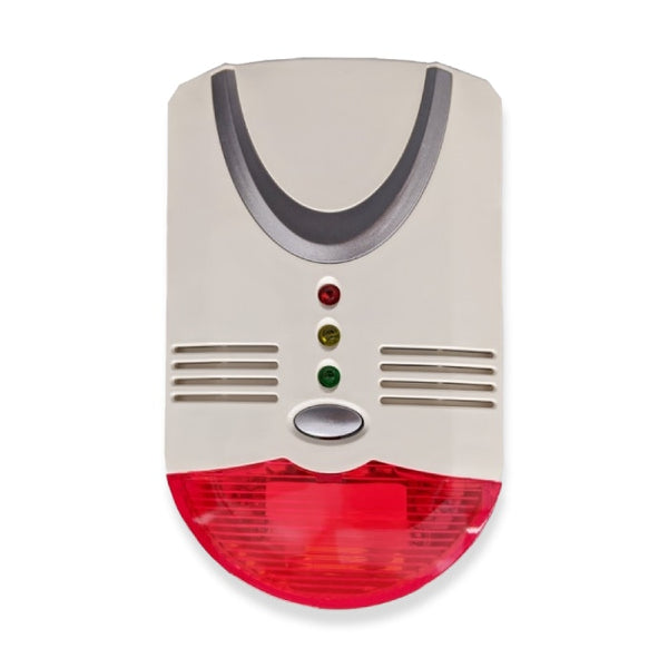 NCE 12V Dual Gas Sensor Sound Light Alarm Carbon Monoxide Carbon Dioxide Detector
