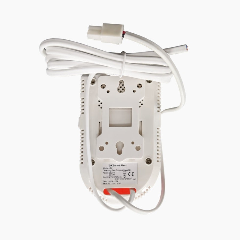 NCE 12V Dual Gas Sensor Sound Light Alarm Carbon Monoxide Carbon Dioxide Detector
