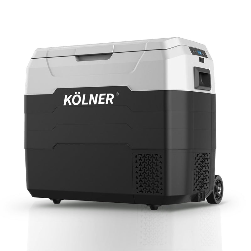 Kolner 50L Portable Fridge Cooler Freezer Refrigerator w/ Trolley