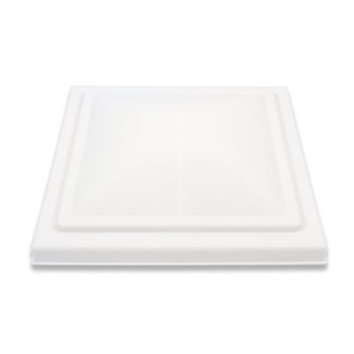 Camco 40154 Polypropylene Vent Lid - Jensen pre '94 pin, White Bilingual