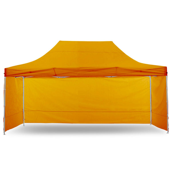 Wallaroo Gazebo Tent Marquee 3m x 4.5m PopUp Outdoor - Orange