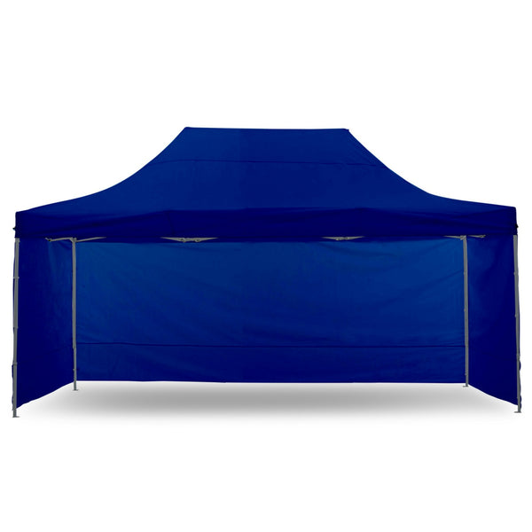 Wallaroo Gazebo Tent Marquee 3m x 4.5m PopUp Outdoor - Blue