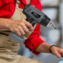 Traderight Heat Gun Kit Battery Operated 21V 500°C Turbo Air Flow with 5 Nozzles