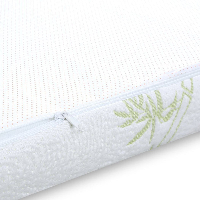 Dreamz 5cm Thickness Cool Gel Memory Foam Mattress Topper Bamboo Fabric King