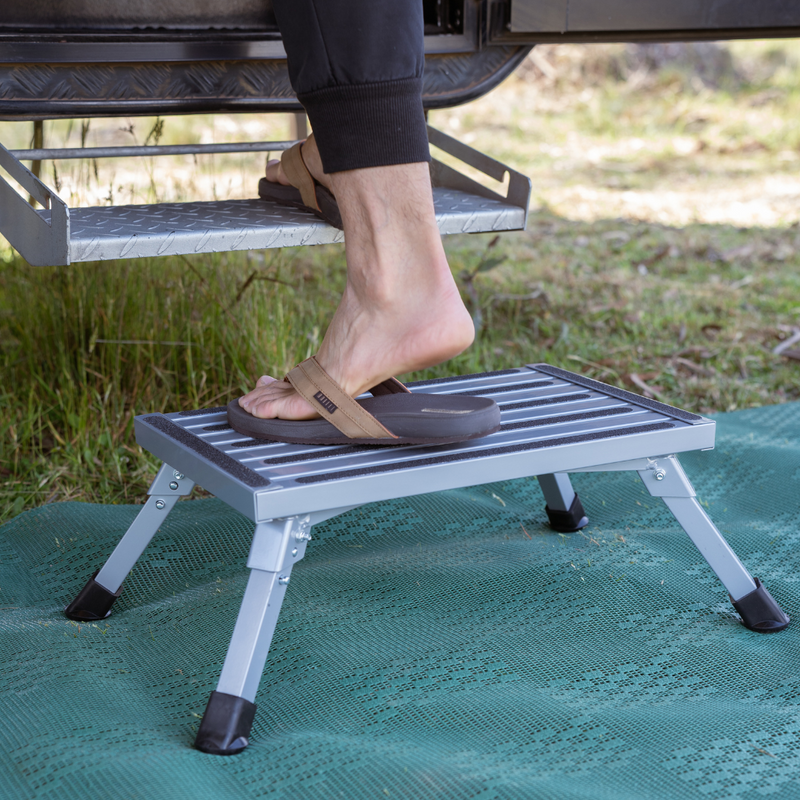 Supex STP3 Aluminium Caravan Step Grey