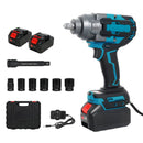 Traderight 21V Brushless Impact Wrench 1/2" Rattle Gun 2×4.0Ah 1200Nm Kit Set