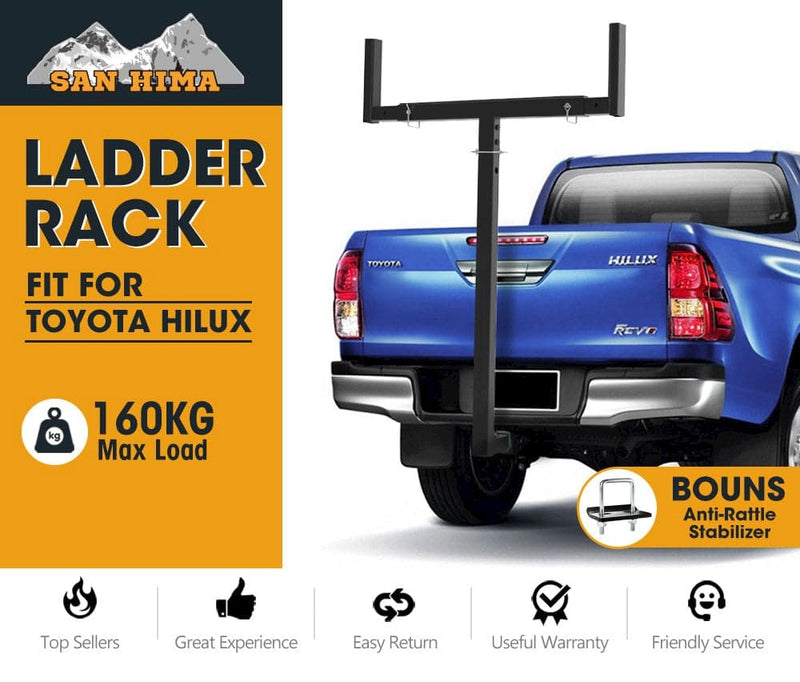San Hima Ladder Rack Timber Carrier Extension For Toyota Hilux