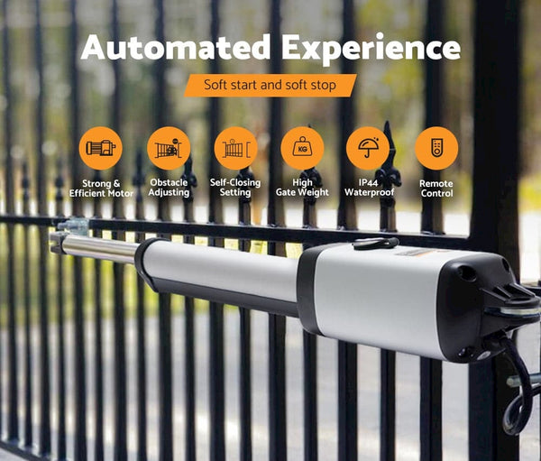 MOBI OUTDOOR Electric Automatic Swing Gate Opener With Remote 450KG Single