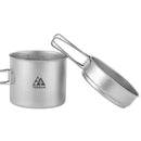 TERRAN 2-Piece Titanium Pot and Pan Cook Set