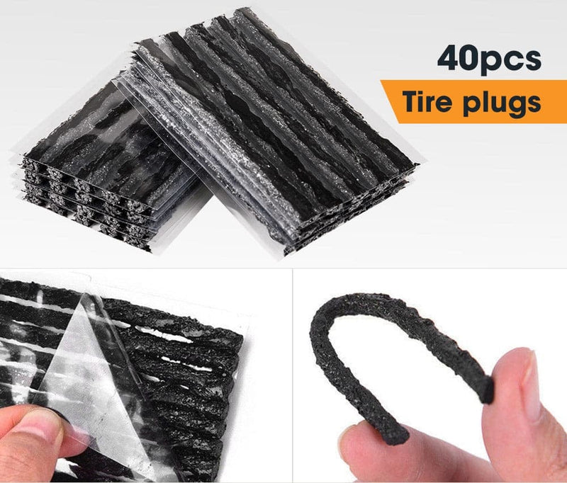 Tyre Repair Kit 67 Pcs Emergency Tools Set Car Truck Trailers