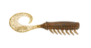 8 Pack of 2.5 Inch Rapala Crush City Creeper Soft Plastic Curly Tail Lures