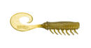 8 Pack of 2.5 Inch Rapala Crush City Creeper Soft Plastic Curly Tail Lures