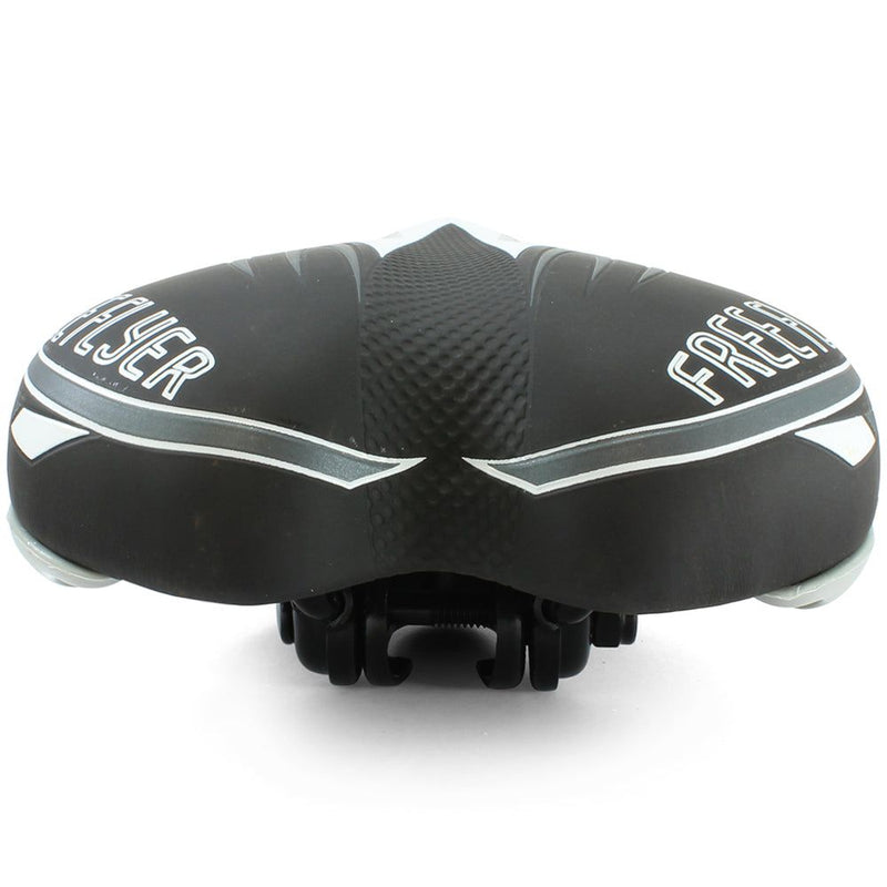 DDK Junior Freeflyer Sculpted Padded Bike Seat with Clamp Black/Grey
