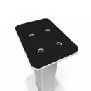 Kanto SX22W 22" Tall Fillable Speaker Stands with Isolation Feet - Pair, White