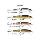 7cm Rapala Jointed Shallow Diver Hard Body Fishing Lure