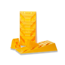 Supex Dual Axle Wheel Levelling Ramps, Pair with Chocks & Bag Kit