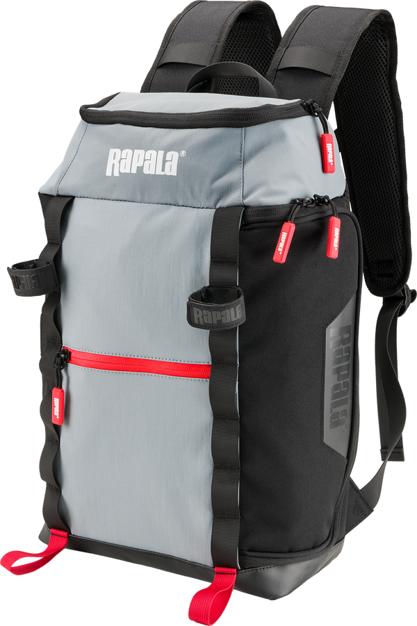 Rapala Countdown Fishing Backpack with External Pockets and Adjustable Straps