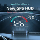 AD M22 GPS HUD Universal Digital Speedometer Display Black