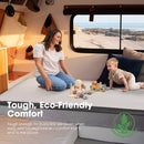 San Hima Caravan Mattress Topper Queen Size Mat RV Bed 198cm x 145cm