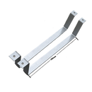 Caravan camper trailer water tank bracket 95L 490m length one pair
