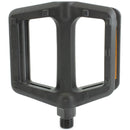 VP Components Black One-Piece Large Platform Replacement Bike Pedal Set 9/16-Inch