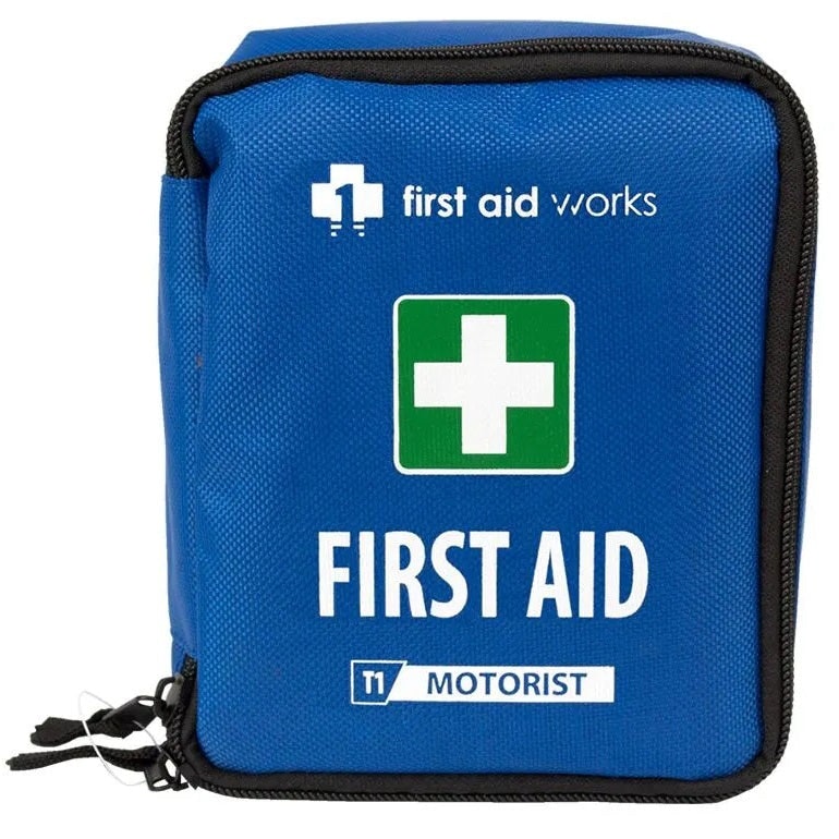 First Aid Works Tier-1 19-Piece Motorist Vehicle Car First Aid Kit