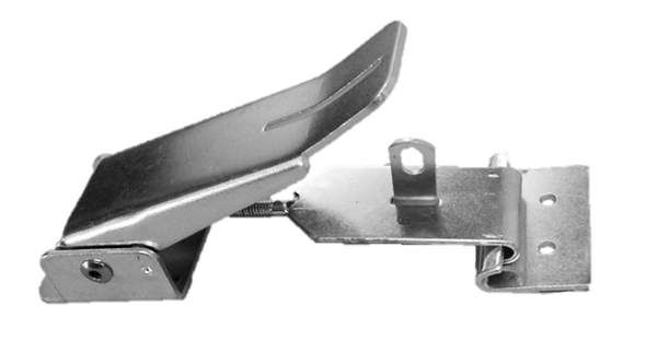 Lockable Roof Clamp & J Hook For Pop-Top - Silver